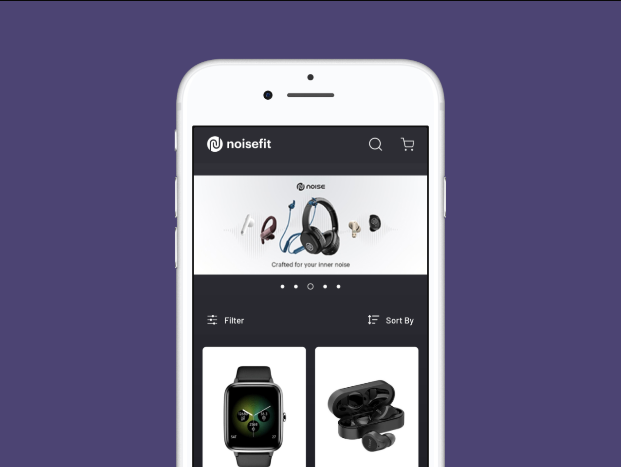 App has a inbuilt store for quick purchases image